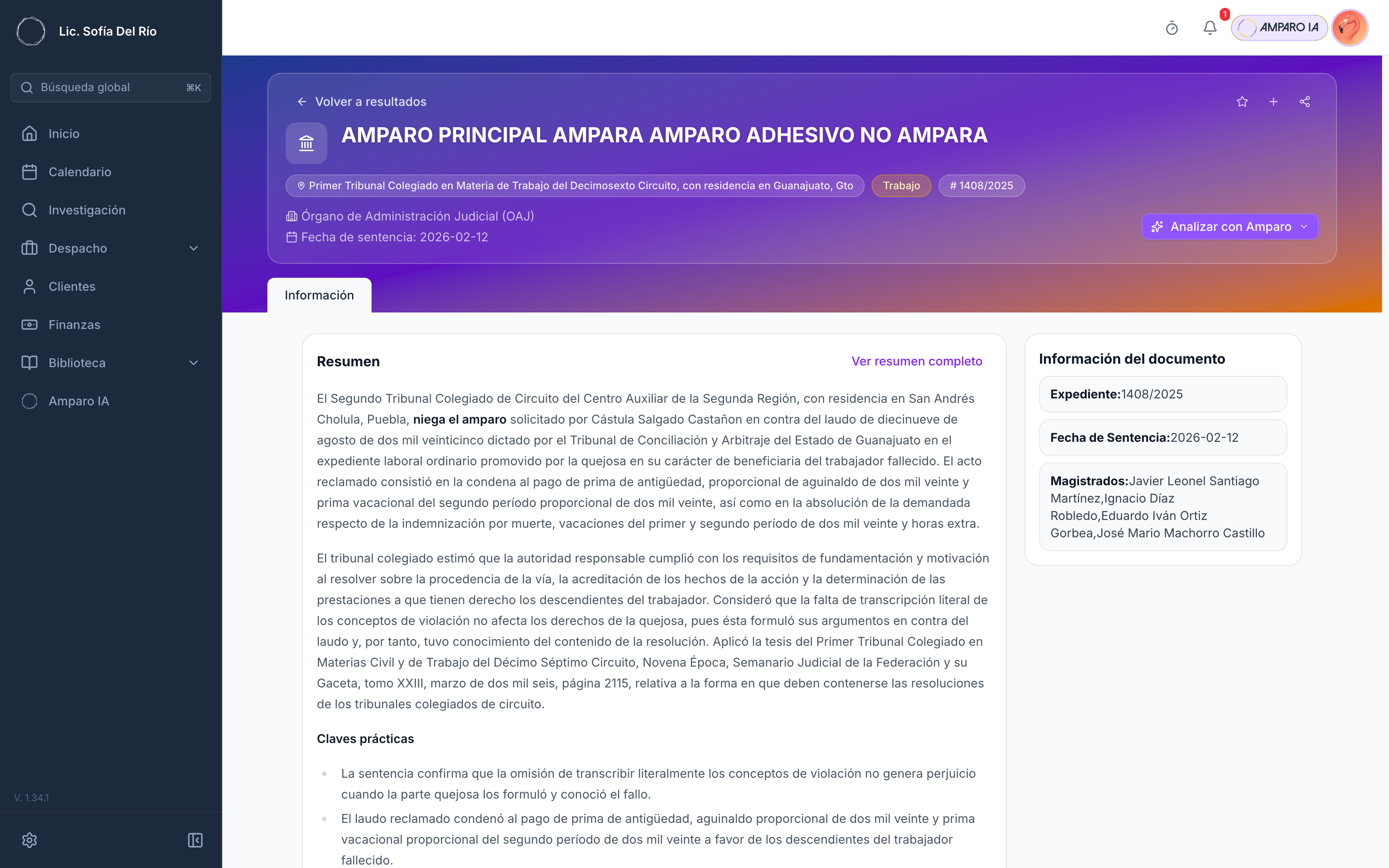 Abrir una ficha entrega metadatos completos; el enlace al documento original no está garantizado en toda ficha.
